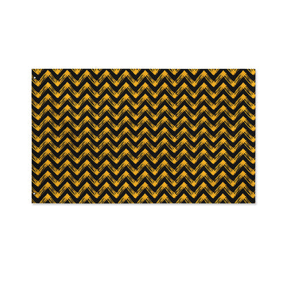 Halloween Chevron Pattern Print Polyester Flag