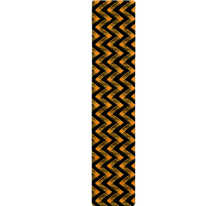 Halloween Chevron Pattern Print Table Runner