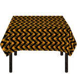 Halloween Chevron Pattern Print Tablecloth