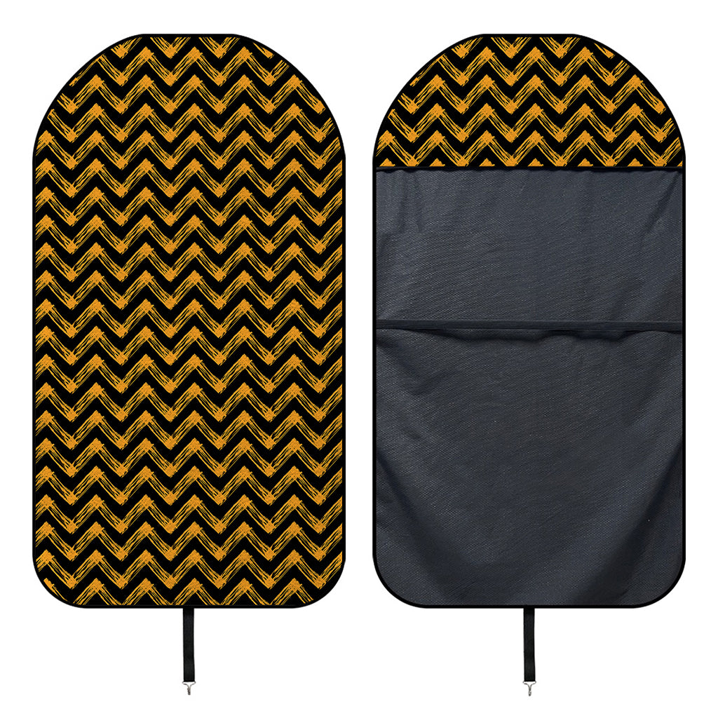 Halloween Chevron Pattern Print Waterproof Car Seat Cover