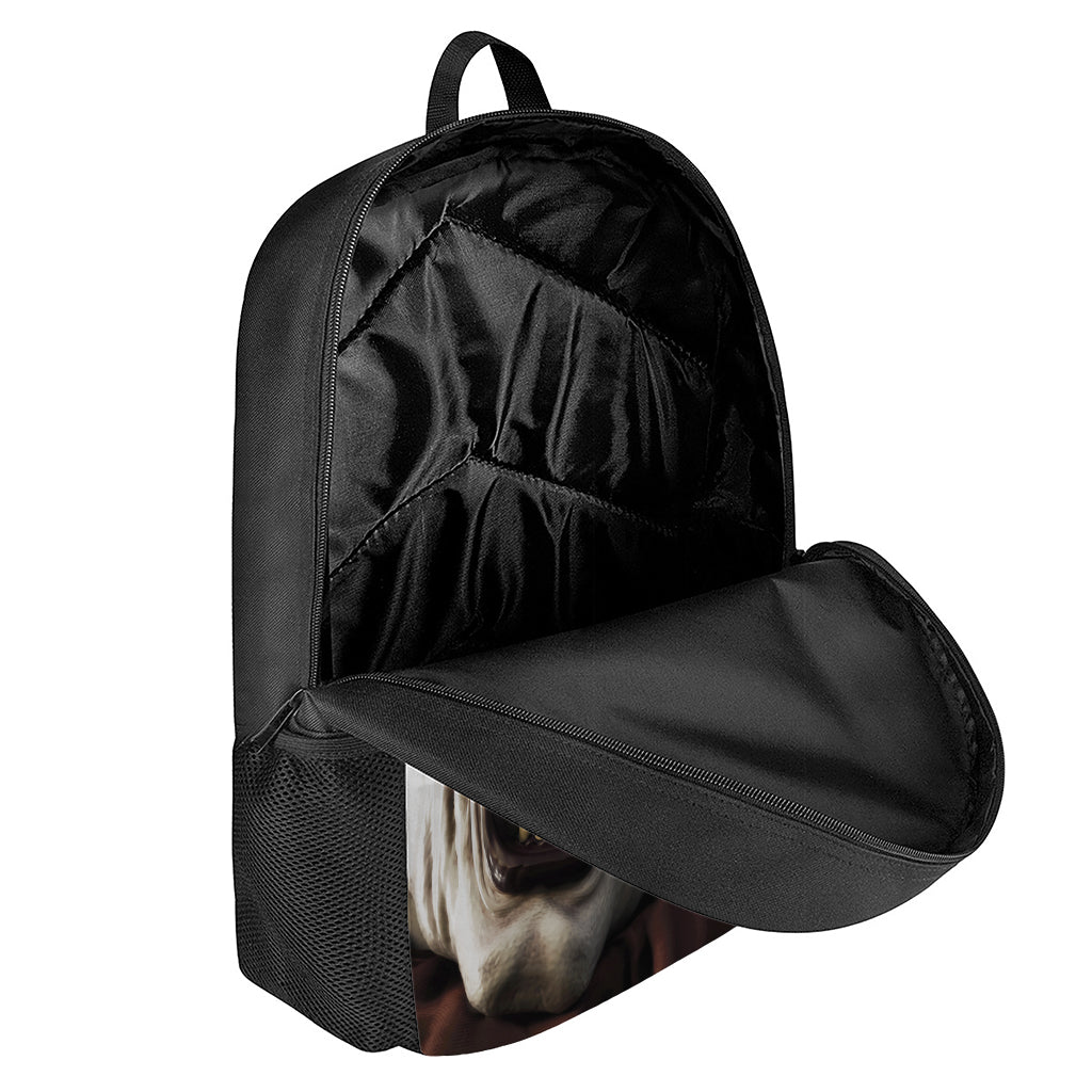 Halloween Clown Print 17 Inch Backpack