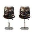 Halloween Clown Print Bar Stool Covers