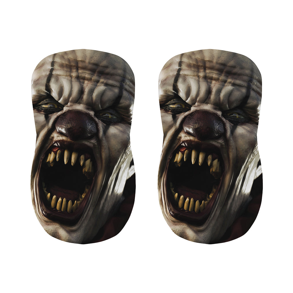 Halloween Clown Print Bar Stool Covers