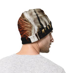 Halloween Clown Print Beanie