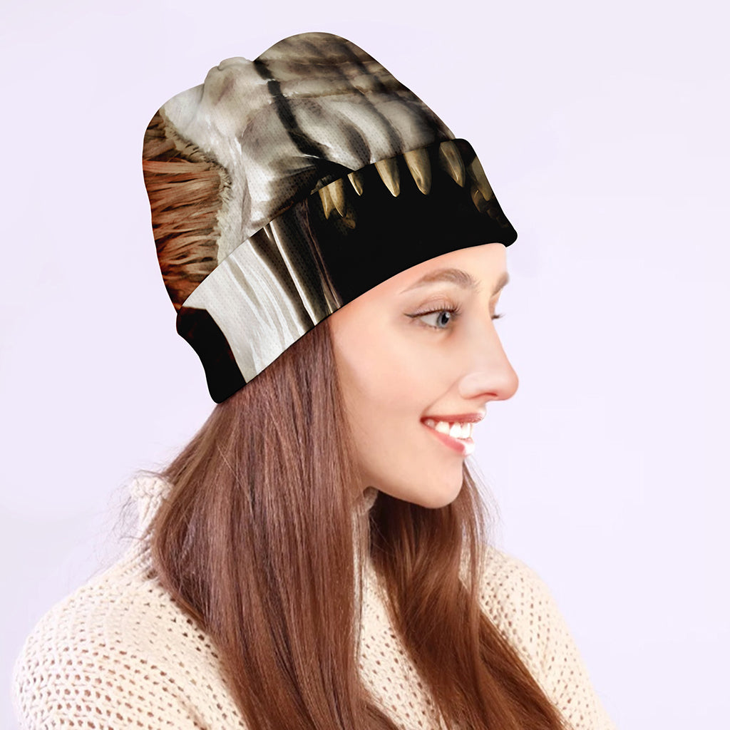 Halloween Clown Print Beanie