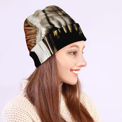 Halloween Clown Print Beanie