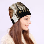 Halloween Clown Print Beanie