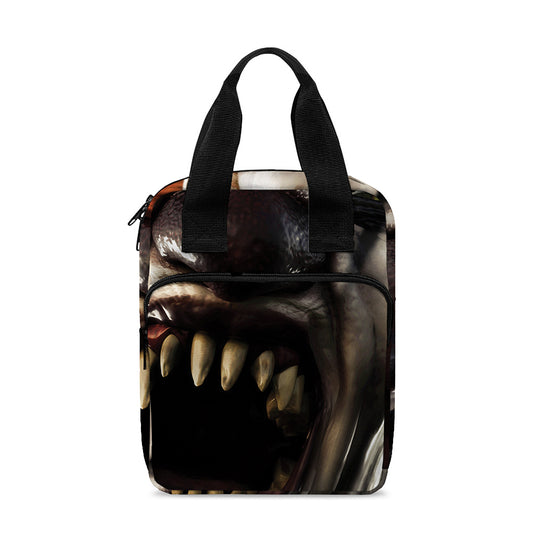 Halloween Clown Print Bible Tote Bag