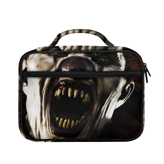 Halloween Clown Print Briefcase Bible Bag