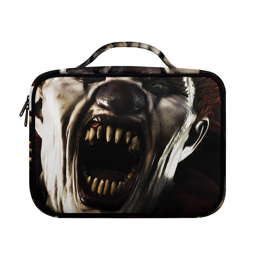 Halloween Clown Print Briefcase Bible Bag