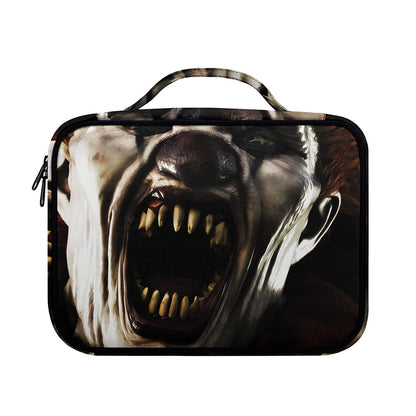 Halloween Clown Print Briefcase Bible Bag