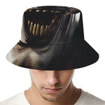 Halloween Clown Print Bucket Hat