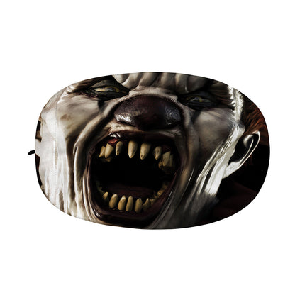 Halloween Clown Print Car Side Mirror Covers