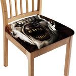 Halloween Clown Print Chair Cushion Cover