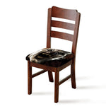 Halloween Clown Print Chair Cushion Cover