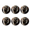 Halloween Clown Print Coaster Set