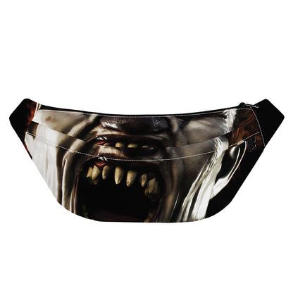 Halloween Clown Print Fanny Pack