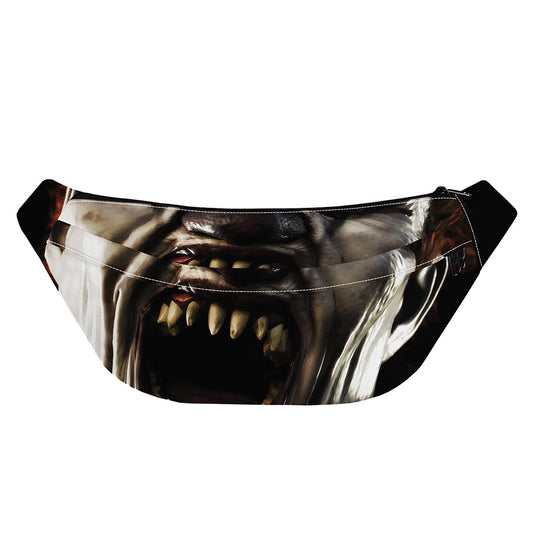 Halloween Clown Print Fanny Pack