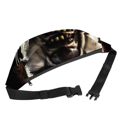Halloween Clown Print Fanny Pack