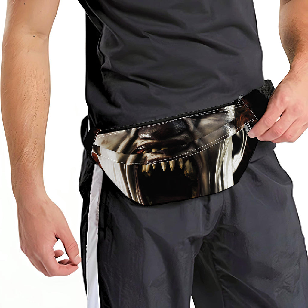 Halloween Clown Print Fanny Pack