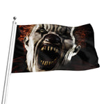 Halloween Clown Print Flag