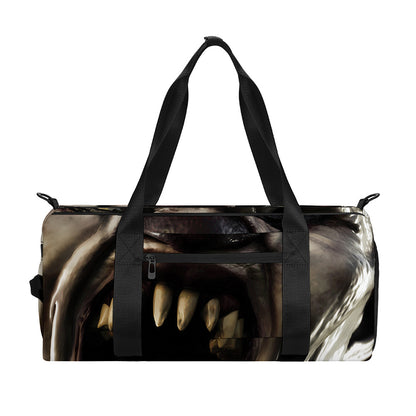 Halloween Clown Print Gym Bag