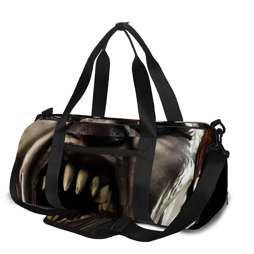 Halloween Clown Print Gym Bag