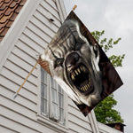 Halloween Clown Print House Flag