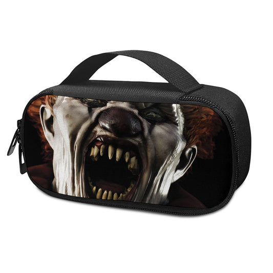 Halloween Clown Print Insulin Cooler Travel Case