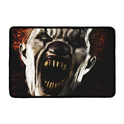 Halloween Clown Print Kitchen Mat