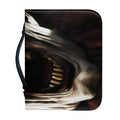 Halloween Clown Print Leather Bible Cover