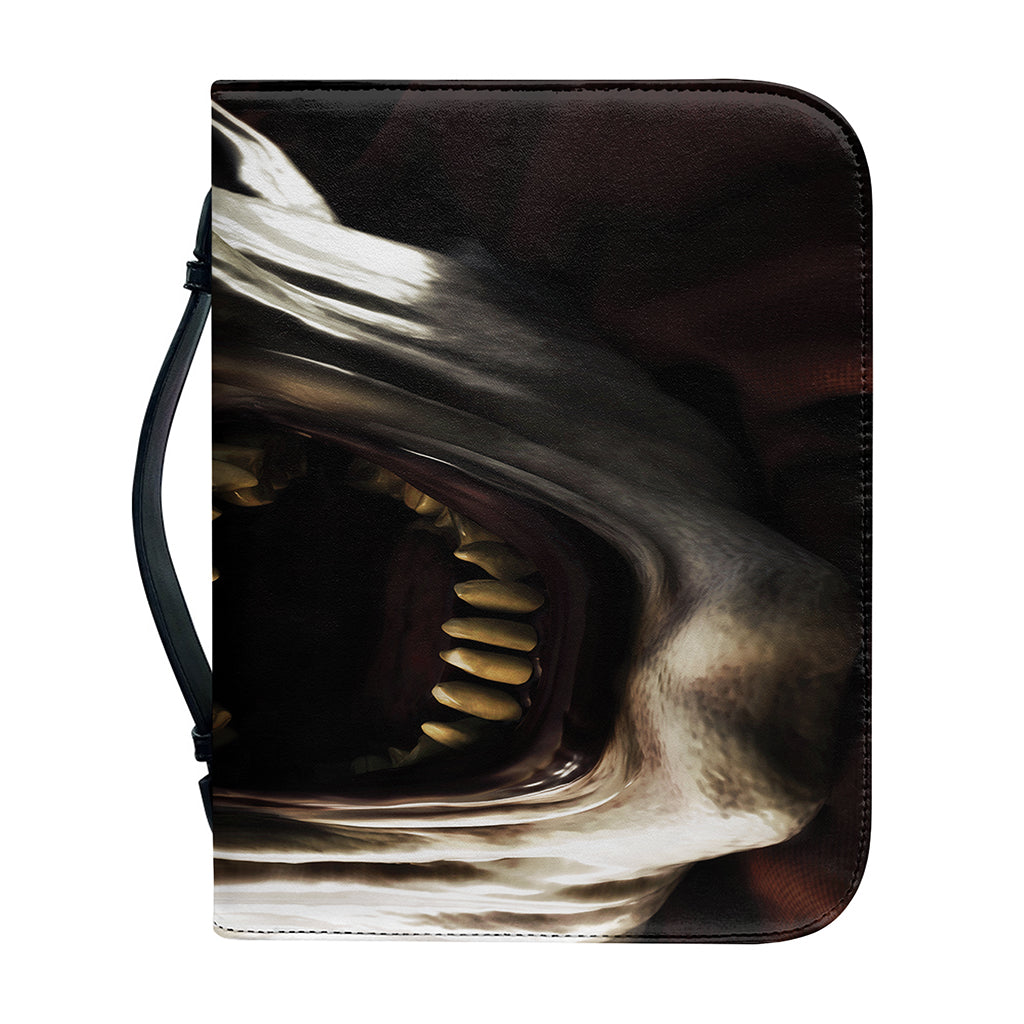 Halloween Clown Print Leather Bible Cover