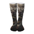 Halloween Clown Print Long Socks