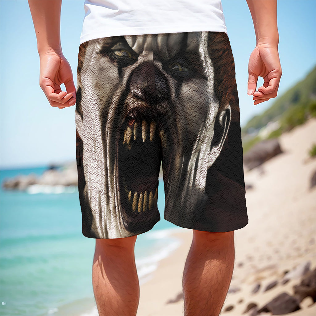 Halloween Clown Print Men's Cargo Shorts