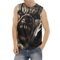 Halloween Clown Print Men's Fitness Tank Top