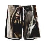 Halloween Clown Print Men's Sports Shorts