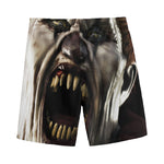 Halloween Clown Print Men's Sports Shorts