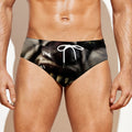 Halloween Clown Print Men's Swim Briefs