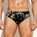 Halloween Clown Print Men's Swim Briefs