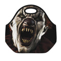 Halloween Clown Print Neoprene Lunch Bag