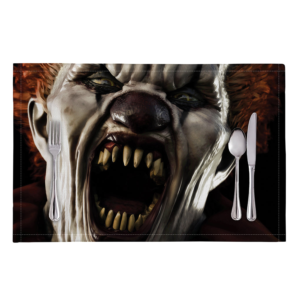 Halloween Clown Print Placemat