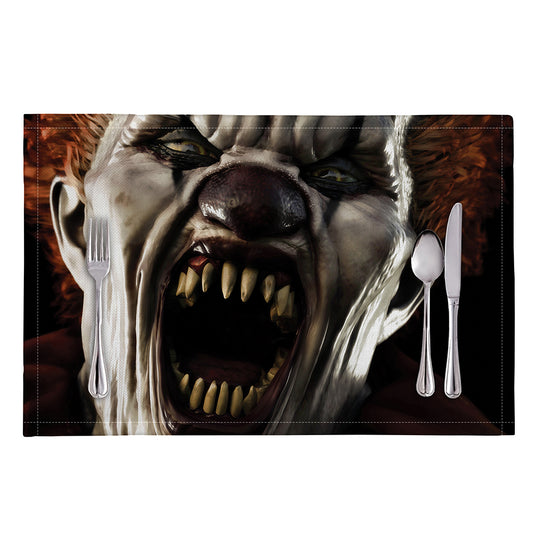 Halloween Clown Print Placemat