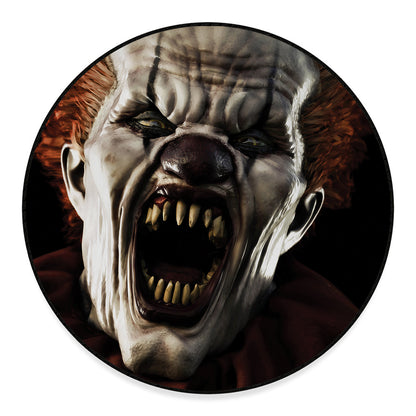 Halloween Clown Print Round Floor Mat