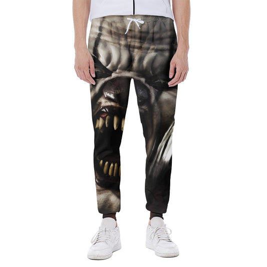 Halloween Clown Print Scuba Joggers
