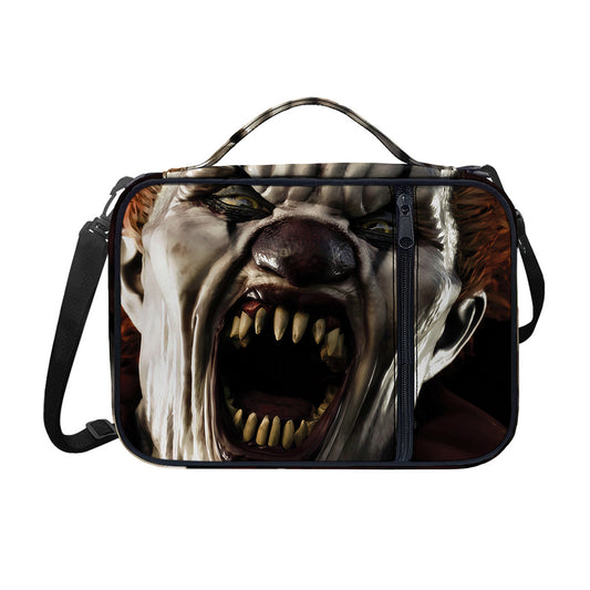 Halloween Clown Print Shoulder Strap Bible Bag