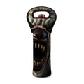 Halloween Clown Print Single Neoprene Wine Tote