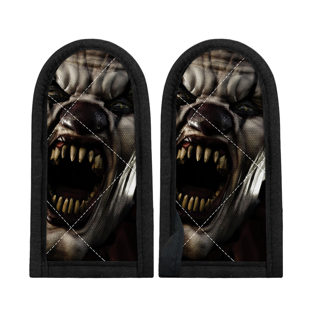 Halloween Clown Print Skillet Handle Cover
