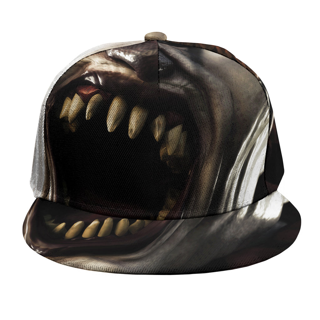 Halloween Clown Print Snapback Cap