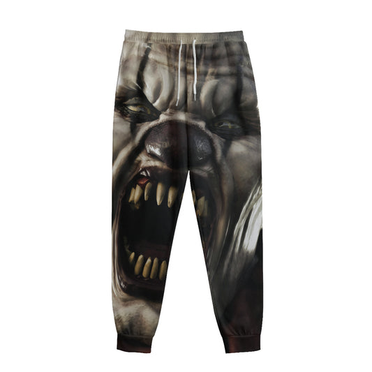 Halloween Clown Print Sweatpants