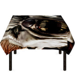 Halloween Clown Print Tablecloth